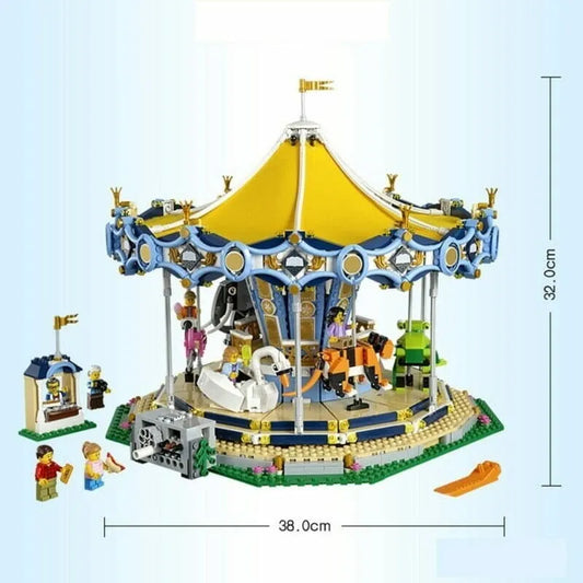 MOC Creator Expert City Carousel Bricks Toys 15036