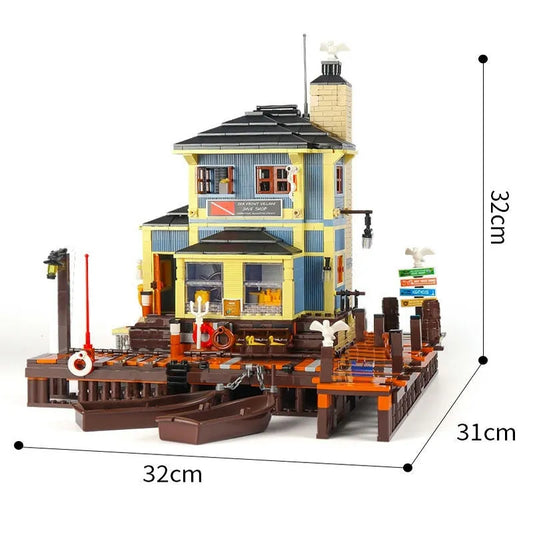 Creator Expert MOC City Dive Shop Bricks Toy