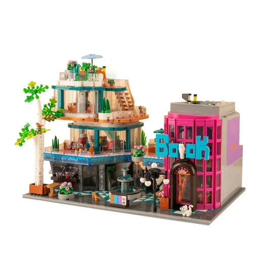 MOC Creator Expert City Fantasy Plaza Bricks Toys