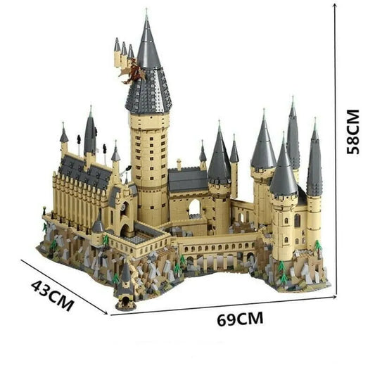 MOC Expert Movie Harry Potter UCS Hogwarts Castle Bricks Toys
