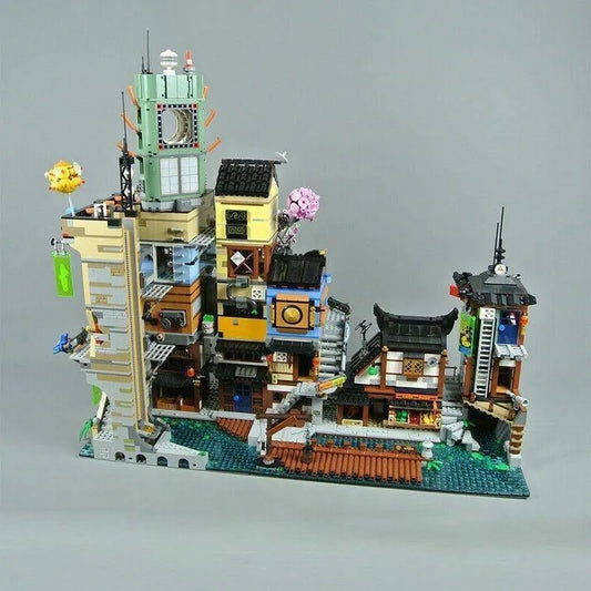 MOC Expert Ninjago 06083 City Docks Harbor Bricks Toy EU