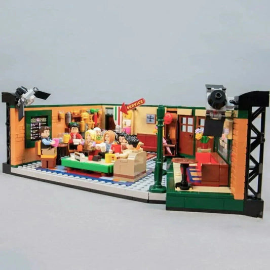 Friends Building Blocks MOC Central Perk Cafe Bricks Toy