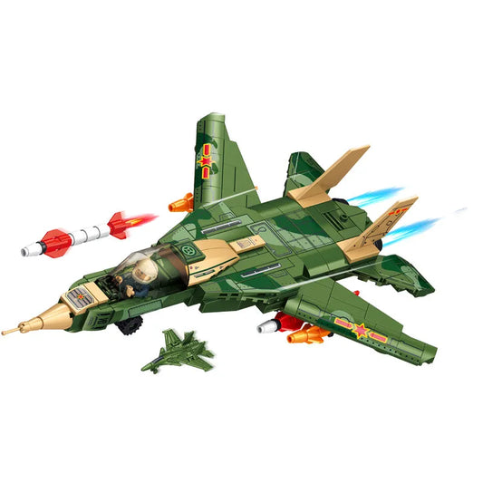 Military Aircraft Tomcat F-14 Fighter Plane Bricks Toy