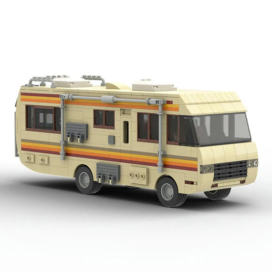 MOC Movie Breaking Bad RV Car Bricks Toy