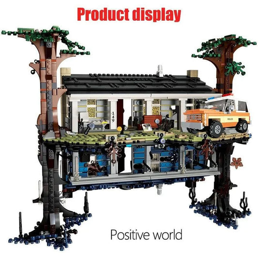 MOC Movie Stranger Things Upside Down Bricks Toy 25010