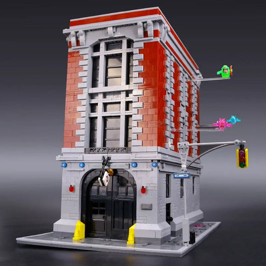 Movies MOC 16001 Firehouse Headquarters Bricks Toy