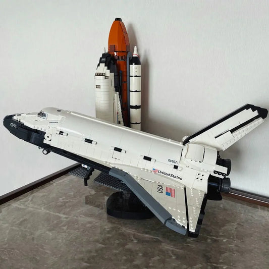 MOC Space Shuttle Discovery Bricks Toys 63001
