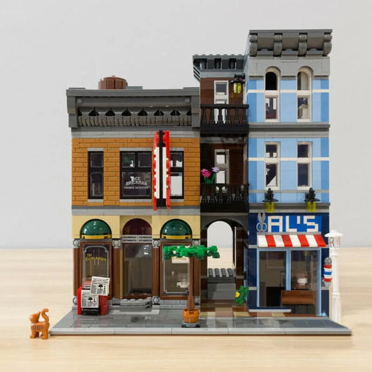 Street Expert Creator City Detective's Office Bricks Toy EU