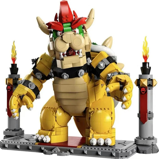 Super Mario Movie Mighty Bowser MOC 87031 Bricks Toy