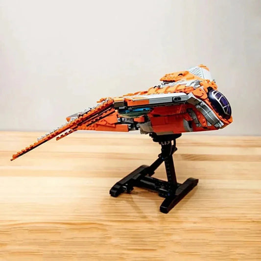 Super Heroes Avengers Marvel Guardians Ship Bricks Toy