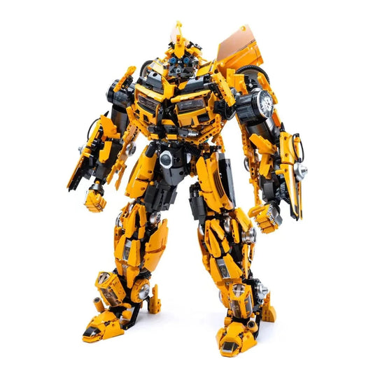 MOC DJ Rambo Man Transformation Mech Robot Bricks Toy