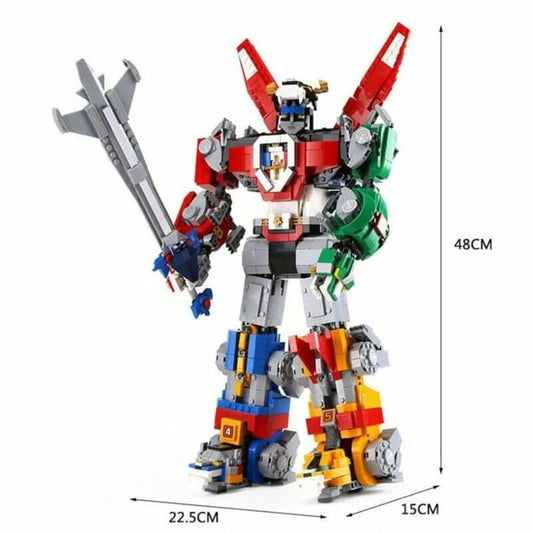 MOC Voltron Defender Of Universe Bricks Toy