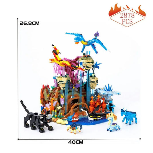 MOC Illuminated World of Pandora Bricks Toys 3005