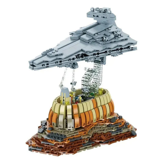 Star Wars MOC 7010 The Empire Over Jedha Bricks Toys