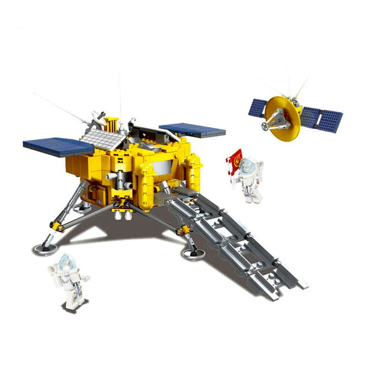 Building Block Ideas Lunar Landing Module Space Bricks Toy