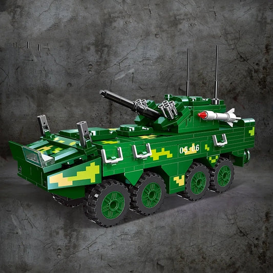Military Type 09 Armored Infantry Fighting Vehicle Bricks Toy