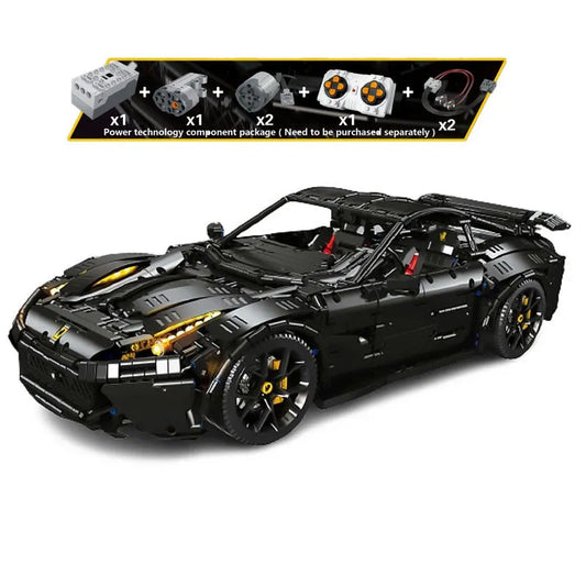 MOC 91102 Tech RC Motorized Ferrari F12 Racing Car Bricks Toy