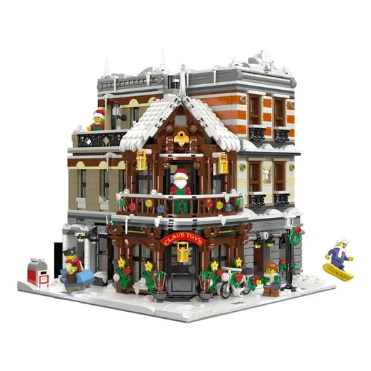 MOC City Street Expert Claus Toys Store Bricks Toy 89143