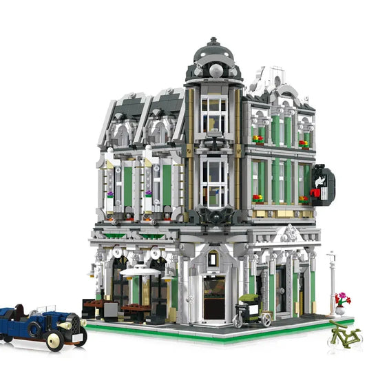 Creator MOC Expert City Corner Jazz Cafe Bricks Toy