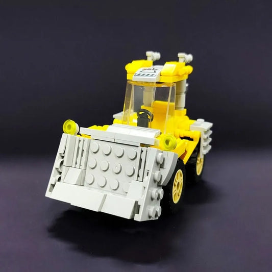 MOC Mini City Scraper Shovel Trucks Bricks Toys