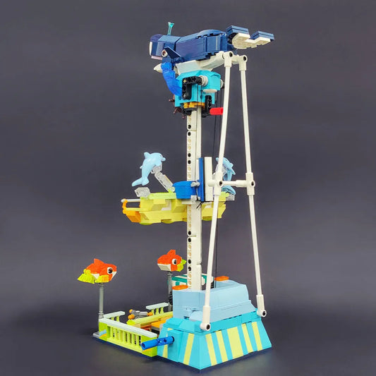 MOC Underwater Deep Sea Lift Bricks Toys 37403