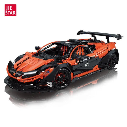 Technical Hypercar MOC Super P1 Racing Car Bricks Toys 91104