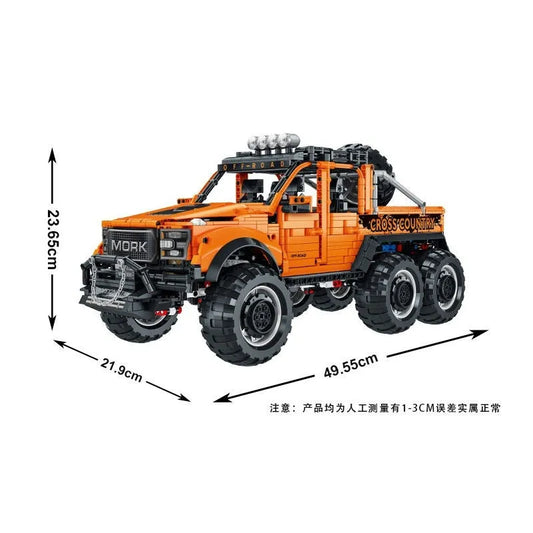 Tech MOC SUV Off-Road Car Mountain Truck Bricks Toys