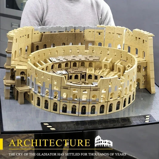 Architecture Creator Expert MOC Rome Colosseum Bricks Toys