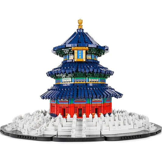 Architecture Creator Expert MOC Temple Of Heaven Bricks Toys