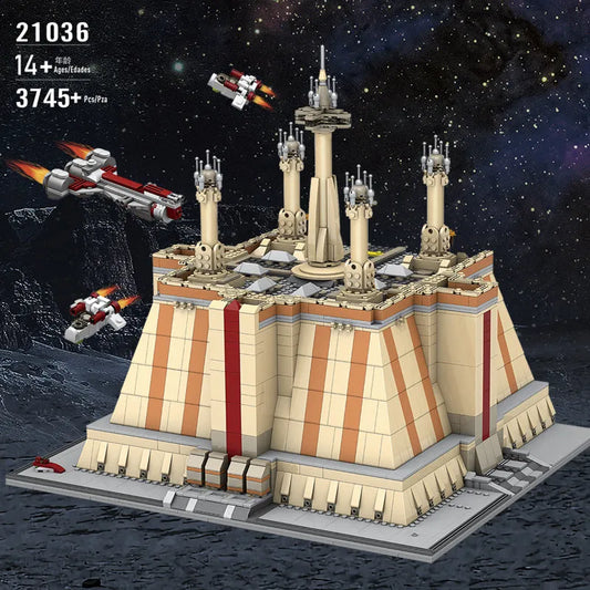 Building Blocks 21036 Star War MOC UCS Jedi Temple Bricks Toy