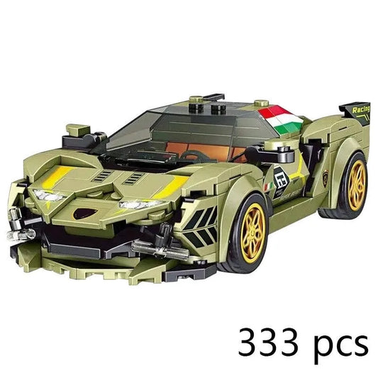 Mini Lambo Sian Super Racing Sports Car Bricks Toys 27003