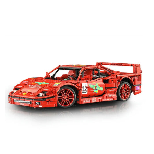 MOC 13095 Super Ferrari F40 Racing Sports Car Bricks Toy