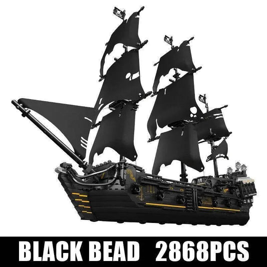 MOC 13111 Pirates Of Caribbean Black Pearl Ship Bricks Toy