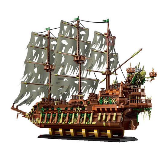 MOC 13138 Pirates Of Caribbean Flying Dutchman Ship Bricks Toy