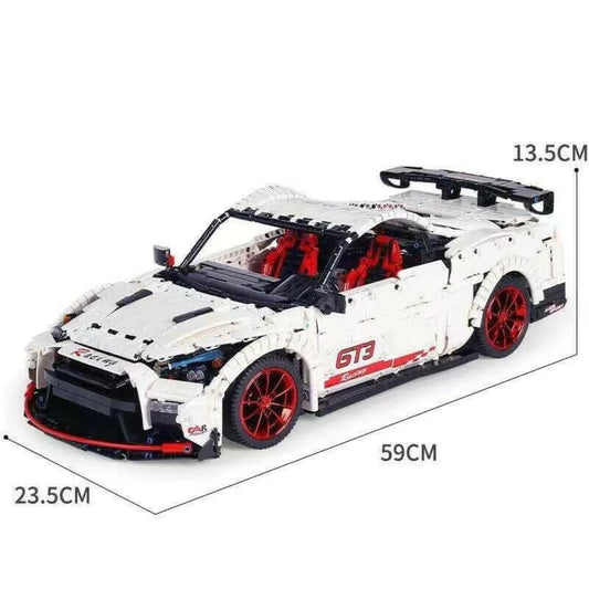 MOC 13172 Nissan GTR Coupe Sports Racing Car Bricks Toy