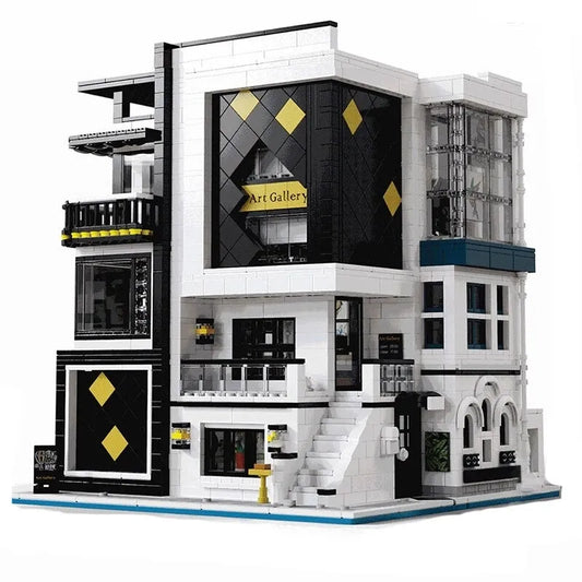 MOC 16043 City Experts Art Gallery Showcase Bricks Toys