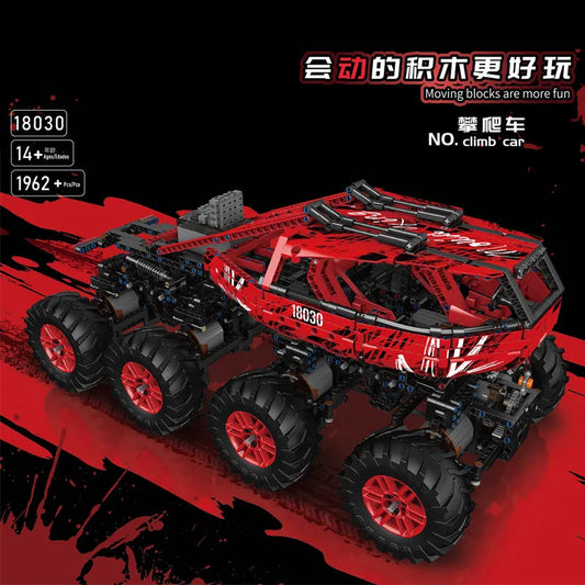 MOC 18030 RC Heavy Firefox Climbing Truck Bricks Toys
