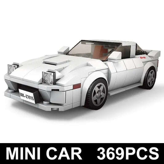 MOC 27015 Mini Mazda RX-7 Supercar Sports Car Bricks Toy