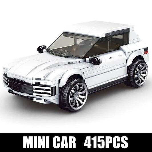 MOC 27025 Mini Off Road Porsche Cayenne SUV Car Bricks Toys