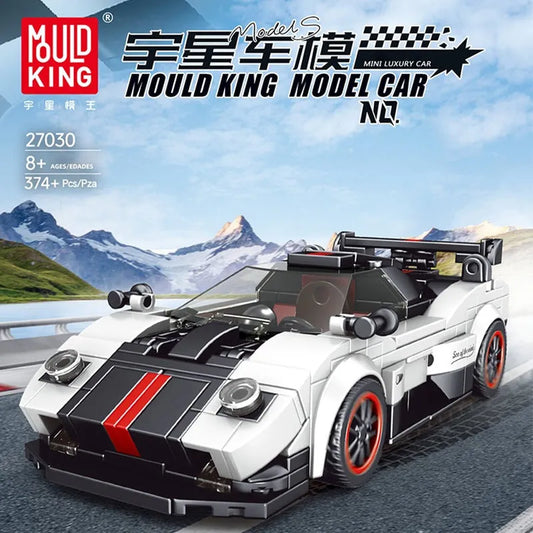 MOC 27030 Mini Zonda No Wind Racing Super Car Bricks Toys