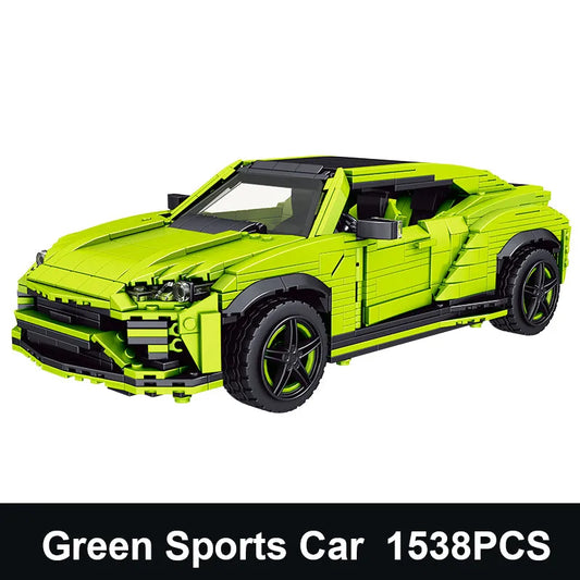 MOC Creative Lambo Urus Racing Sports Car Bricks Toys 10019