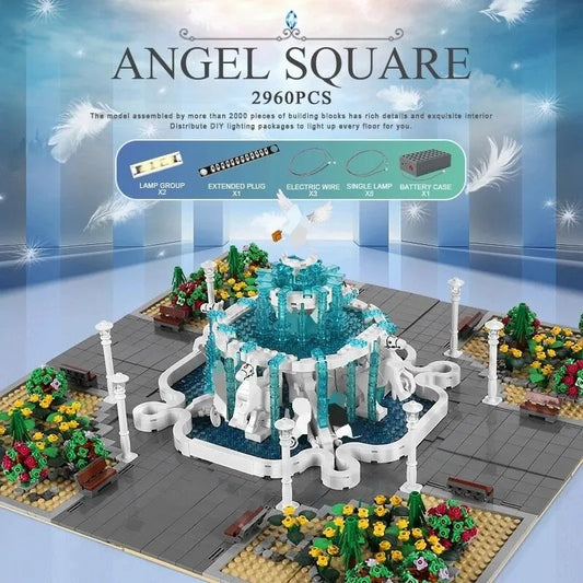 MOC Creator Expert Angel Square Park Bricks Toy 16003