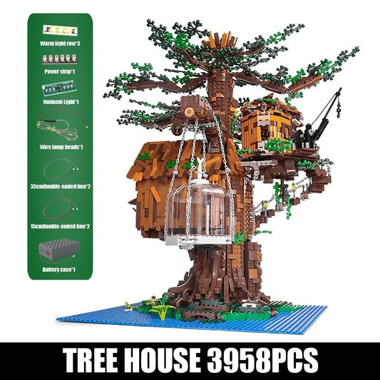 MOC Creator Expert City Tree House Bricks Toys 16033