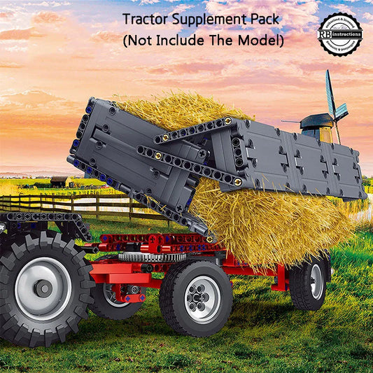 MOC Fastrac 4000ER Tractor Supplement Kit Bricks Toy EU