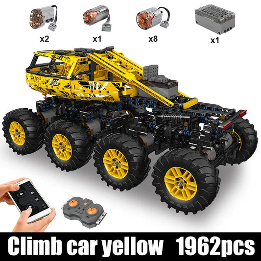 MOC RC Heavy Firefox Climbing Truck Bricks Toy 18031