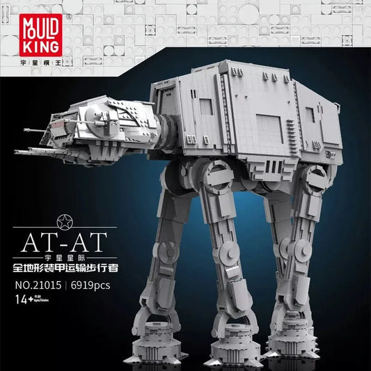 MOC Star Wars 21015 UCS Motorized AT-AT Walker Bricks Toys