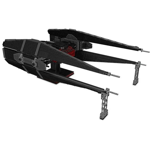 MOC Star Wars UCS Kylo Ren Tie Fighter Bricks Toy 21025