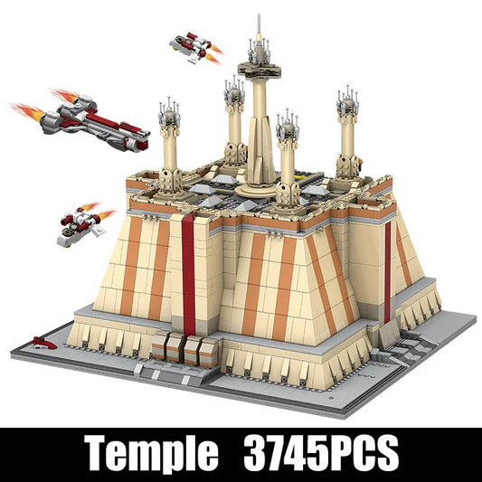 Star Wars MOC UCS Jedi Temple Building Bricks Toy 21036
