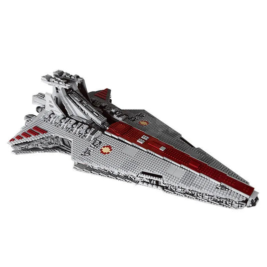 Star Wars MOC Venator Class Republic Attack Cruiser Bricks Toy