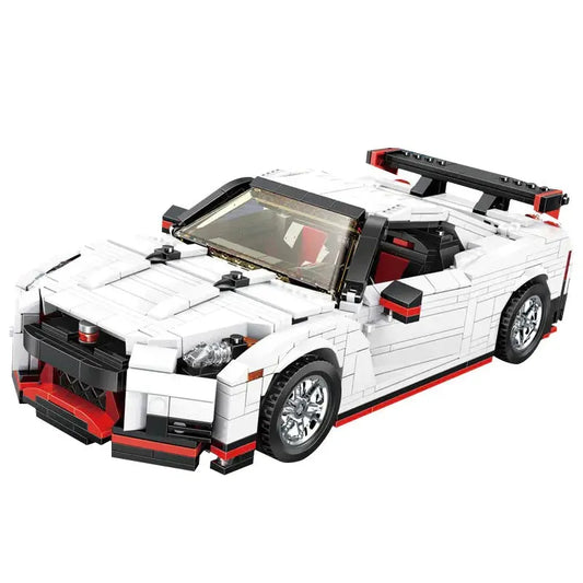 Tech MOC Nissan GTR R35 Racing Car Bricks Toys 13104